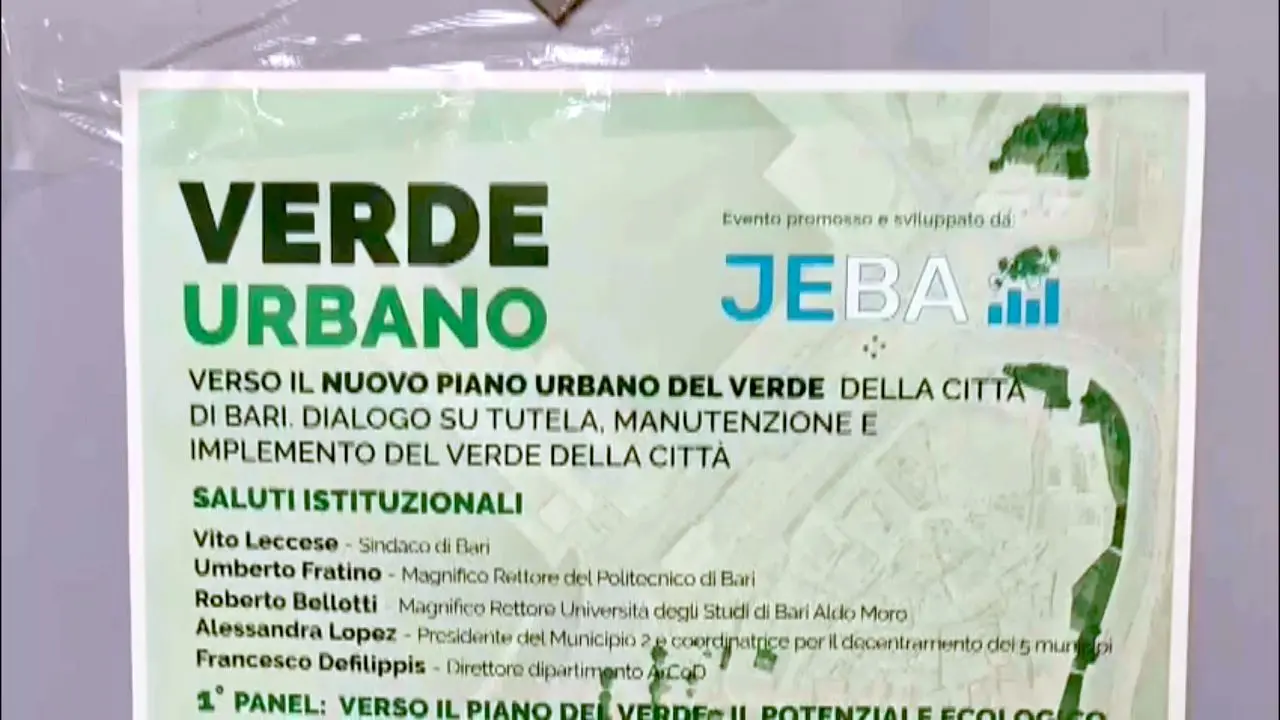 Bari, il verde urbano "a cura" degli studenti