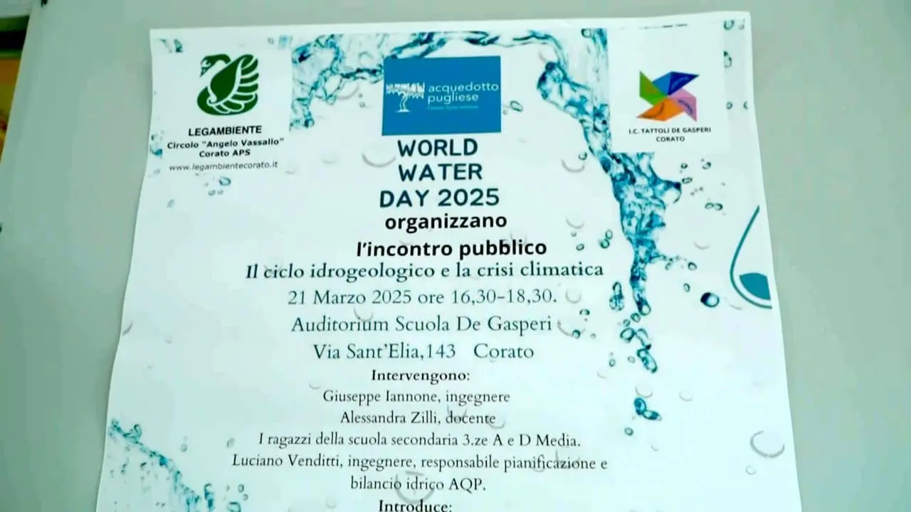Acqua, una risorsa da difendere