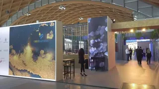 Lo stand scenografico di AQP a Ecomondo