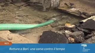 Rottura a Bari: una corsa contro il tempo