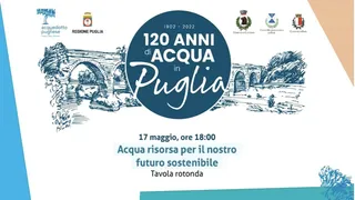 120 Anni di Acqua in Puglia - Acqua risorsa per il nostro futuro sostenibile