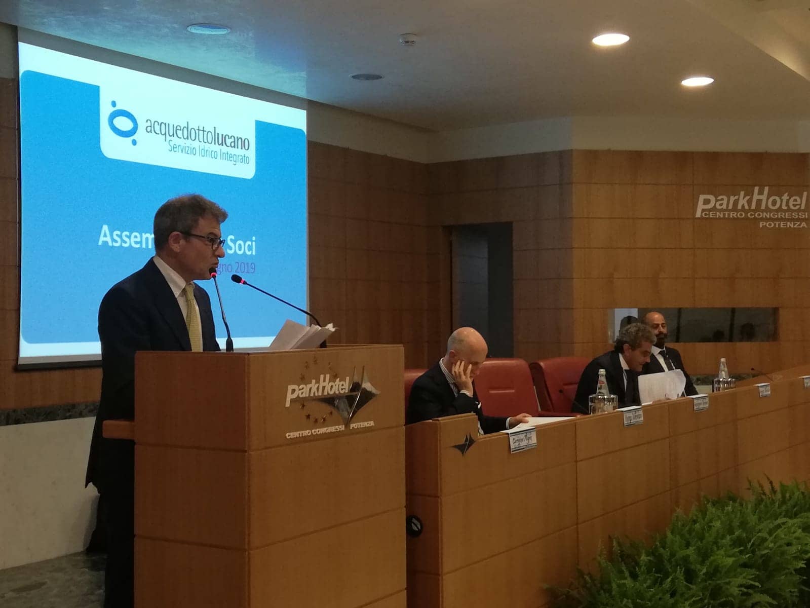Assemblea soci Acquedotto Lucano
