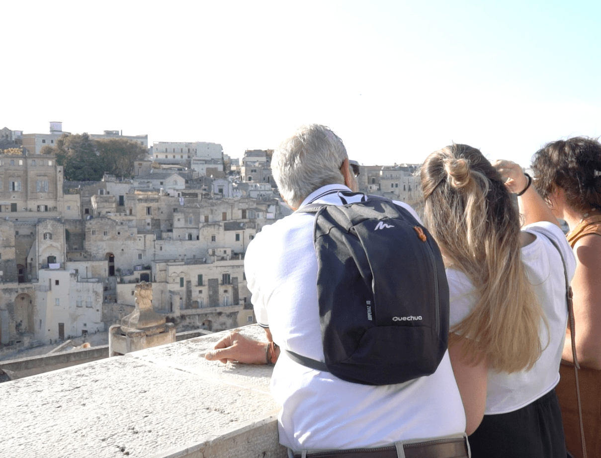 Matera, Turisti, Turismo, Sassi